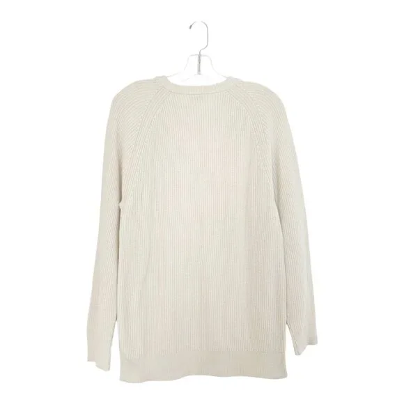 Aritzia Wilfred Crew Neck Rib Knit Oversized Sweater - Picture 4 of 7